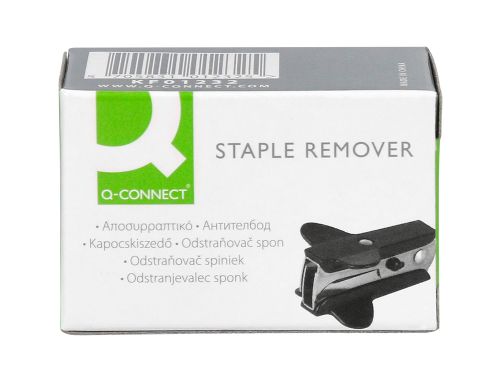 Saca agrafes q-connect preto plastico e metal , Q-connect , 25514 , 5705831012325